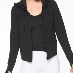 EUC Athleta Victory PrimaLoft Hoodie Black XS